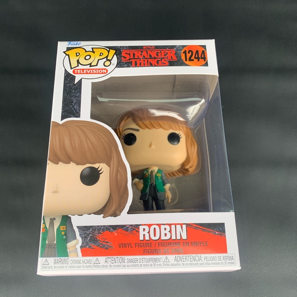 Funko Pop! Television Netflix Stranger Things 4 Robin #1244 Vinyl Figure